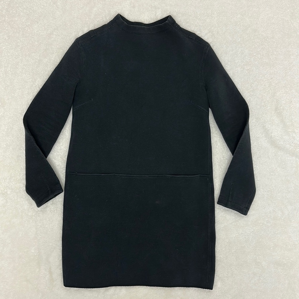 Lululemon black Scuba sweatshirt dress. Size 4, good condition